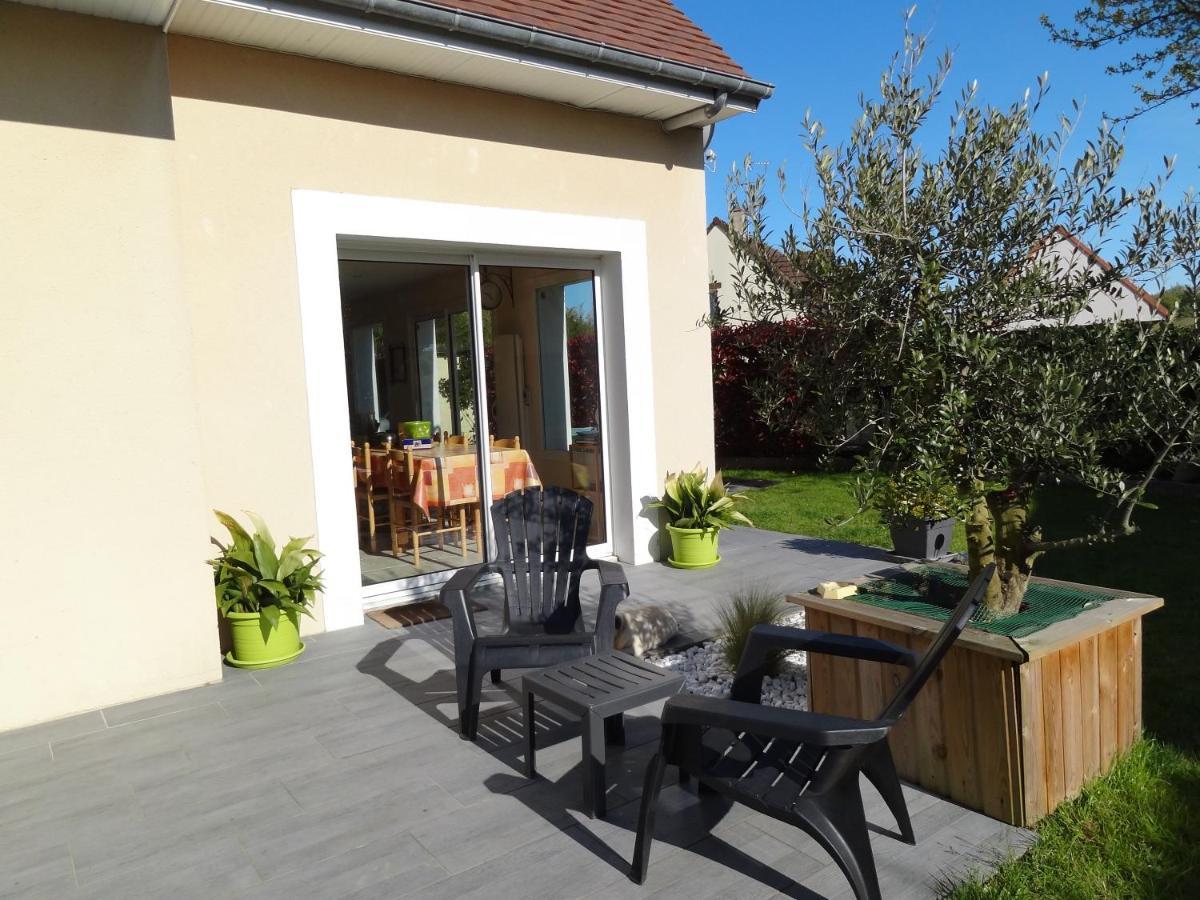 Chambre Studio Avec Kichenette Soleil De Nacre Hermanville-sur-Mer Bagian luar foto
