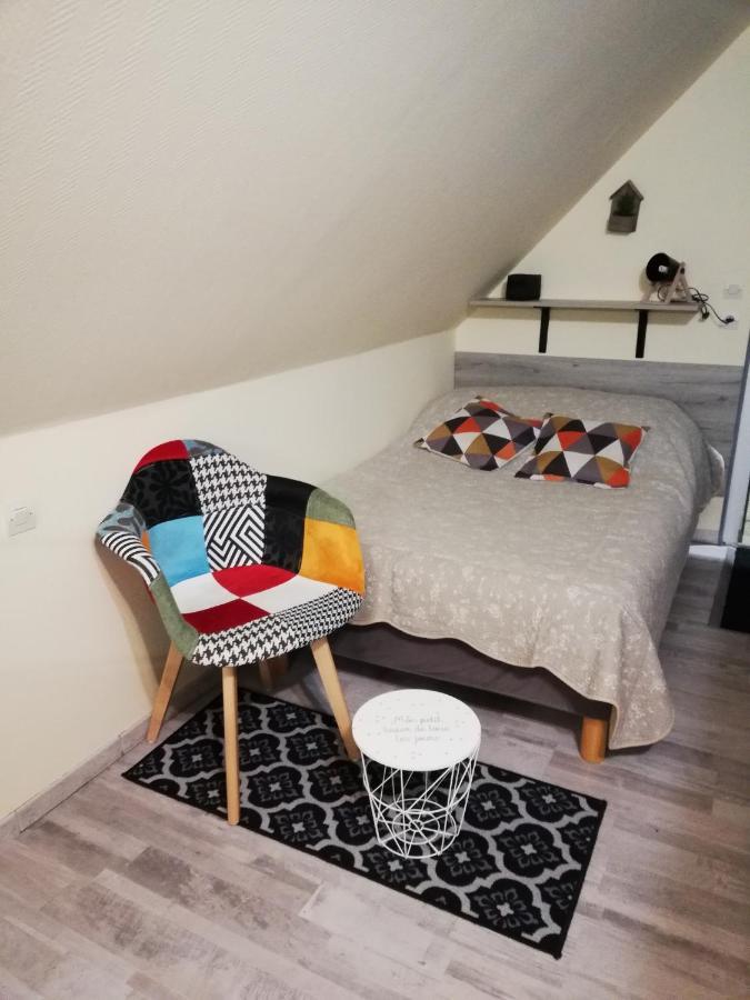Chambre Studio Avec Kichenette Soleil De Nacre Hermanville-sur-Mer Bagian luar foto